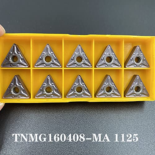 GBJ 10PCS TNMG 332 -MA TNMG160408 -MA Bronze Carboneto Turnando Inserções de Torno Inserções de Corte Ferramentas de Corte para