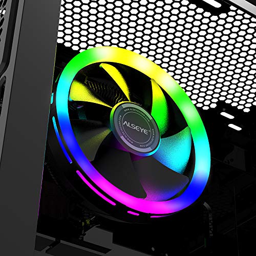 Alseye CPU Cooler, RGB Fan Soque