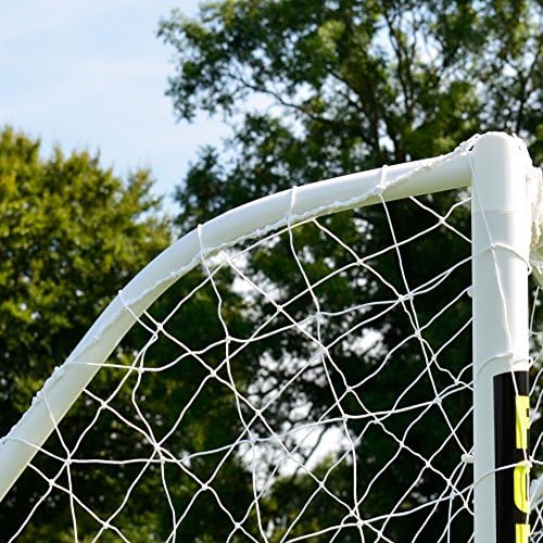 Forza Match Standard 16 'x 7' - Objetivo de futebol profissional e rede | Folha de alvo, bola e gol de alvo opcional | Objetivo de futebol para crianças