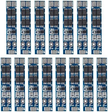 DIITAO 15PCS 2S 16A 7,4V 8.4V 8A 18650 CARRO CHARGER PCB BMS PROTIFICAÇÃO PARA CELE