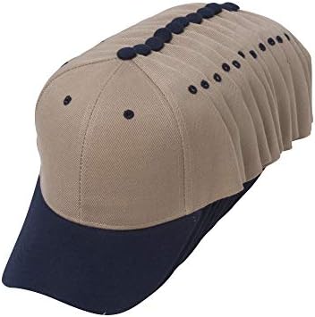 Top Headwearwear 12-pacote de beisebol ajustável Chapéu de beisebol