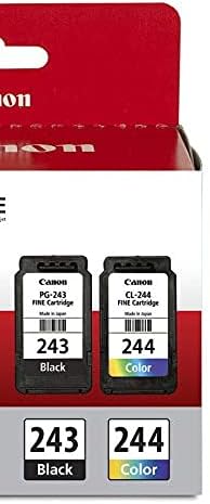 Canon PG-245XL Compatible to MG2525,MG3020,TR4520/4522,TS202,TS302,TS3120/3122,TS3320/3322 Printers & 243/ CL-244 Ink Multi