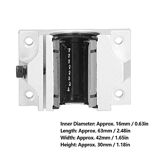 TBR16UU UNIDADE DE SLIDE DE ROLAMENTO DE BOLA LINHA, Slider de alta precisão Slider de alta resistência para equipamentos eletrônicos