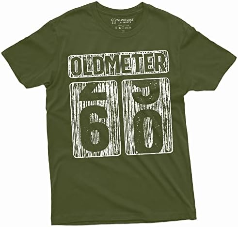 T-shirt de aniversário de 60 anos de aniversário de 60 anos