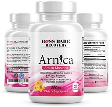 Cápsulas de Babe Babe Recuperação Arnica Montana