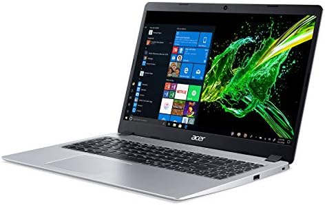 Acer Aspire 5 Laptop Slim, Display Full HD IPS Full Full, AMD Ryzen 3 3200U, Gráficos Vega 3, 4 GB DDR4, 128 GB SSD, teclado de retroilumação, Windows 10 no modo S, A515-43-R19L, Silver