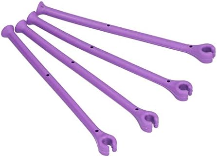 Conjunto de suporte de glass ajustável - 4pcs Silicone Flexible Goblet suportes para barra doméstica Use grampo de vários tamanhos