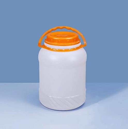 WELLIEST 1PC 4 litros alimentos hdpe plástico balde com recipiente de armazenamento doméstico de capa interna para balde de baldes à prova de vazamentos de loção para líquidos alimentar