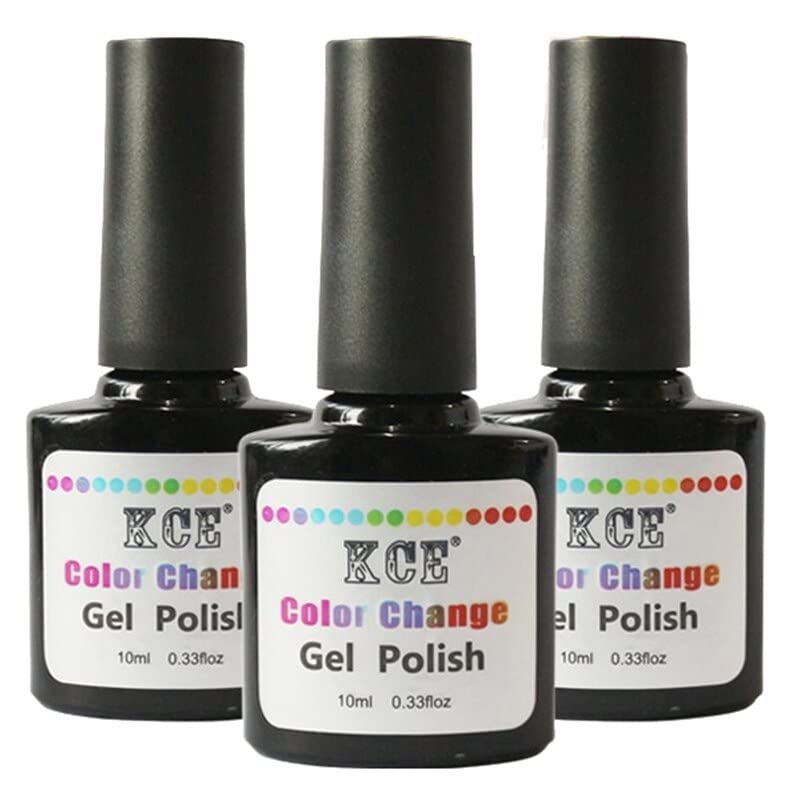 KCE mais recente da temperatura do esmalte Alterar a cor uv -gel gradiente de unhas Gel para prego para prego em gel 10ml / 1st -