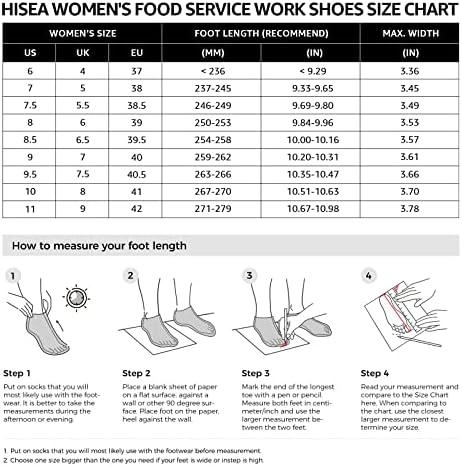 Sapatos de trabalho sem escorregamento para mulheres para mulheres SLIP SLIP SERVIÇO DE ALIMENTOS Restaurante de trabalho Sapatos de trabalho Sapatos confortados