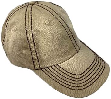 O boné de beisebol de algodão lavado com algodão moda da moda para homens ajustáveis ​​para o pai, um chapéu de pai