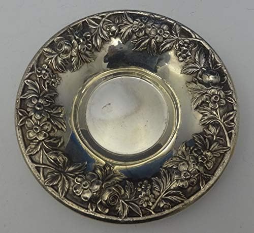 Repousse por Kirk Sterling Silver Candy Dish 6 Diâmetro 13F