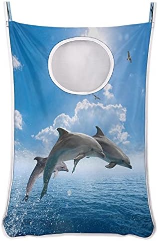 Bolsa de lavanderia de golfinhos