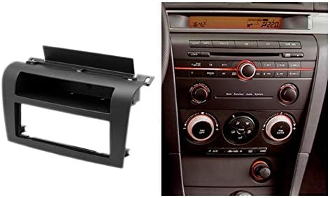 Xmeifei Partes One DIN DVD Painel estéreo para Mazda 3 Axela Fáscia Réfito de Rádio Dash Montagem CD Kit de acabamento Faca