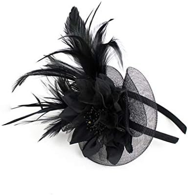 Fascinadores para mulheres Tea Party 20s 50s Hat da caixa