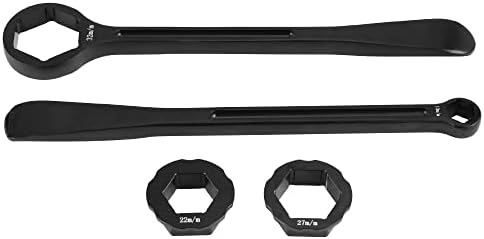 NICECNC Black Pneu Pneus Alavaw Ferramenta de ferramentas de chaves compatíveis com KTM WP/WP 125-250SX, 250-450SX-F, 250-300XC, 250-450XC-F,