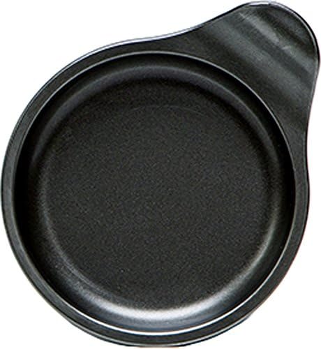 高木 金属 Placa da torradeira, 15 × 12 × 3,5cm, preto