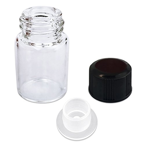 156 Packs Beauticom® 2ml Vidro de vidro transparente para óleos essenciais, aromaterapia, fragrância, soros, Spritzes,