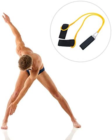 Besportble Arm Strength Trainer Professional Elastic Swimming Resistance Exerche Bands Latex Rope para treinamento de natação