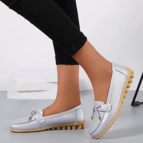 Balé Flato para Sapatos para Mulheres para Mulheres Não deslizam Moda Sapatos de renda respirável Sapatos planos Casual