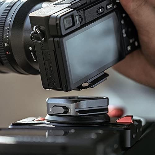 Placa de liberação rápida do pgytech +adaptador com arca suíço suíço Monte da câmera para Sony/Nikon/Fuji/DJI Montagem