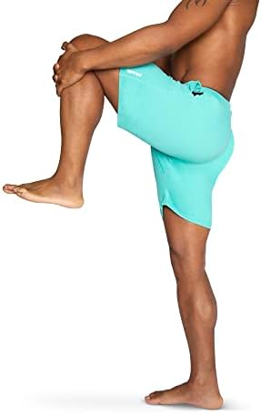 Yoga Crow Swerve de shorts de ioga masculino com forro interno resistente ao odor, roupas ativas, treino, academia, trens cruzados,