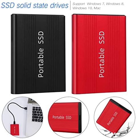 YDXNY portátil SSD USB 3.0 USB-C 1TB 500 GB DISCO DE ESTADO SOLIDO DO ESTADO DE 6,0 GB/S