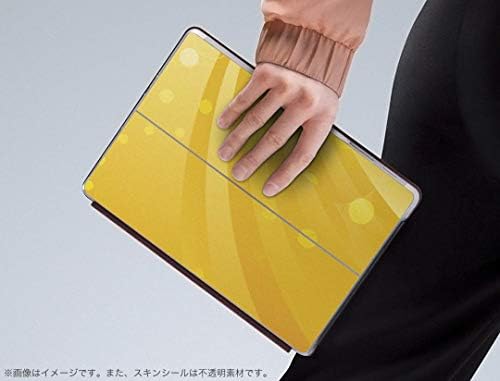 capa de decalque igsticker para o Microsoft Surface Go/Go 2 Ultra Thin Protective Body Skins 001953 Amarelo simples