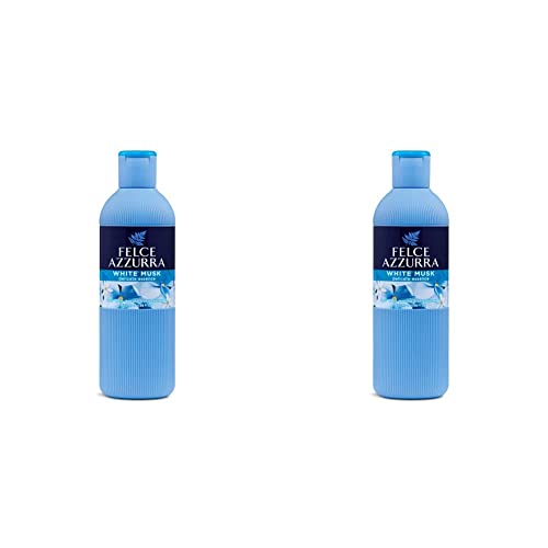 Felce Azzurra White Musk - Lavagem corporal de essência delicada - fragrância fresca e limpa - a pele naturalmente
