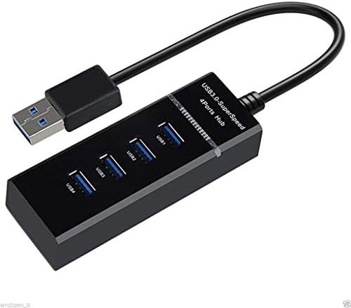 SBSNH 4 PORT USB 3.0 Hub Computador USB Multi Interface Splitter Distribuidor USB One Drive Four estende alta velocidade