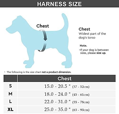 Sxnbh Reflexivo Impresso Arnês de cães grande Nylon Durável colete de estimação sem arnês de cachorro