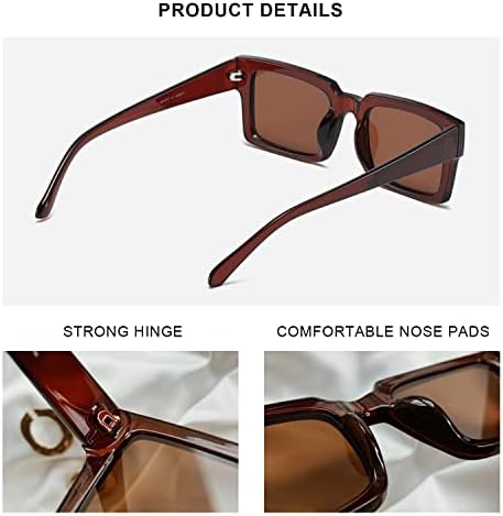 Óculos de sol Tianyesy para mulheres Minimalist Classic Design Fashion UV400 quadrado de sol unissex ty2984