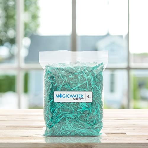 Magicwater Supply Crinkle Cut Papel Shred Filler para embalagem de presentes e recheio de cesto - Teal