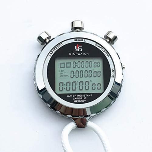 Relógios digitais de besportble relógios digitais StopWatch Digital Metal Metalhão LCD Stop Watch Timer de contagem regressiva