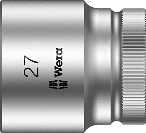 WERA - 5003614001 ZYKLOP 8790 HMC 1/2 soquete, cabeça hexadecimal 24 mm x comprimento 37mm