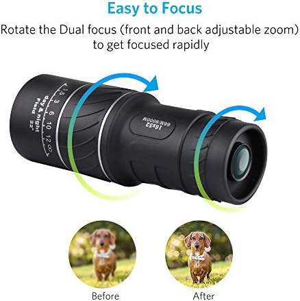 16x52 Monocular Dual Focus Optics Zoom Telescópio para pássaros assistindo/vida selvagem/caça/camping/caminhada/turismo/armamento/concerto de vida 66m/8000m