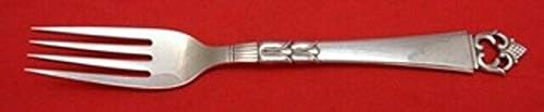 Coroa dinamarquesa de Frigast Sterling Silver Regular Fork 7 talheres