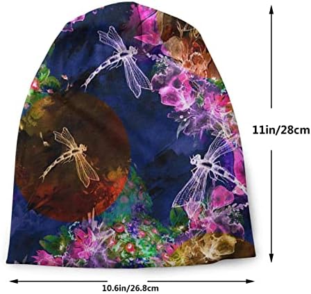 Qieara slouchy gorro bico chapéu de malha para homens e mulheres pescadores gorro chapéu de caveira boné fofo chapéu unissex