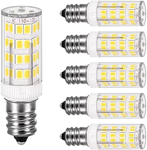 Lâmpada de lâmpada LED GiVoivec E14 Dimmível, lâmpadas LED E14 Lâmpadas incandescentes de 40 watts equivalente, T3/T4 Substituição da base européia omni-Directional, branco quente 3000k