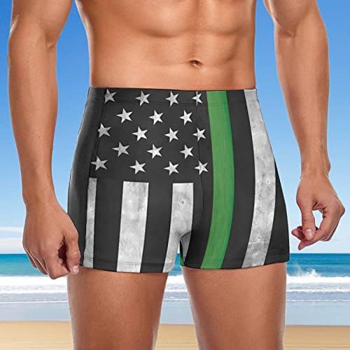 Miashui shorts de tábua rápida para meninos mensagens de independência imprimir maus de banho de lazer de moda de verão com breve