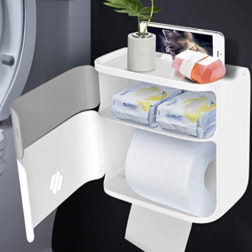 Caixa de lenço de papel higiênico, bandeja de papel higiênico de papel higiênico house house punção grátis criativa à prova