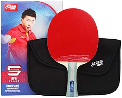 Sshhi ping pong paddle, tênis de mesa ofensiva, adequado para jogadores intermediários, moda/como mostrado/alça curta