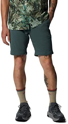 Mountain Hardwear Men Basin Trek Pant conversível para camping, caminhada e mochila | Resistente à água e leve