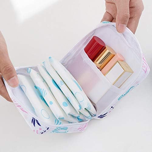 Bolsa de armazenamento de guardanapos sanitários Shenxiao, tampões de bolsa menstrual portátil colecionam sacolas, tampo