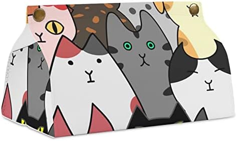 Caixa de papel de gato de desenho animado Capa de papel de guardana
