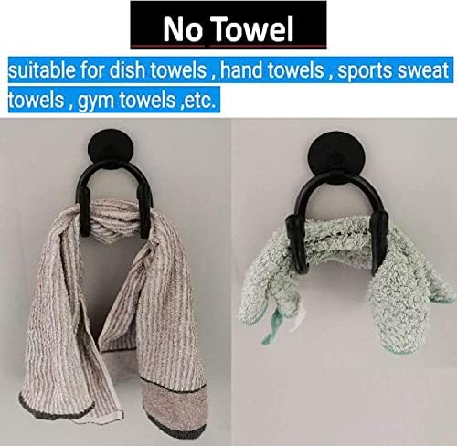 [Upgrade] Mini toalhas magnéticas Rack de toalha de toalha para toalhas de prato de cozinha, toalhas de mão, toalhas de suor esportivo, toalhas de ginástica, etc. Não para toalhas de banho - sem necessidade de instalação necessária