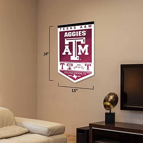 Texas A&M Aggies Heritage History Banner Pennant