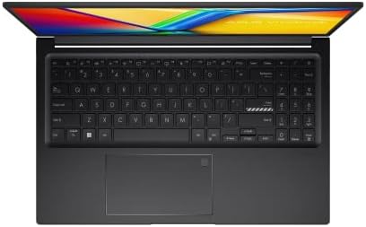 Laptop OLED 15X Asus Vivobook, exibição OLED de 15,6 ”, AMD Ryzen ™ 7 7730U CPU, RAM de 16 GB, 1 TB SSD, Windows 11 Home, Indie Black,