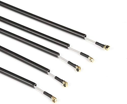 Iflight 10pcs Tubo de antena de proteção plástica com tampas + 20pcs 2.4g Antena do receptor IPEX4 para o mais recente receptor FRSKY x4R-SB e controlador remoto