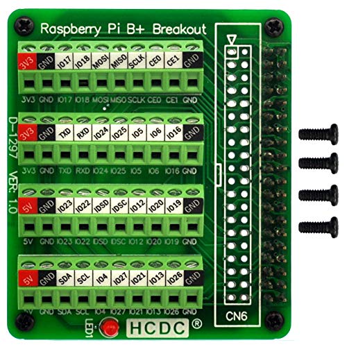 RPI GPIO Terminal Block Board Board Hat, para Raspberry Pi